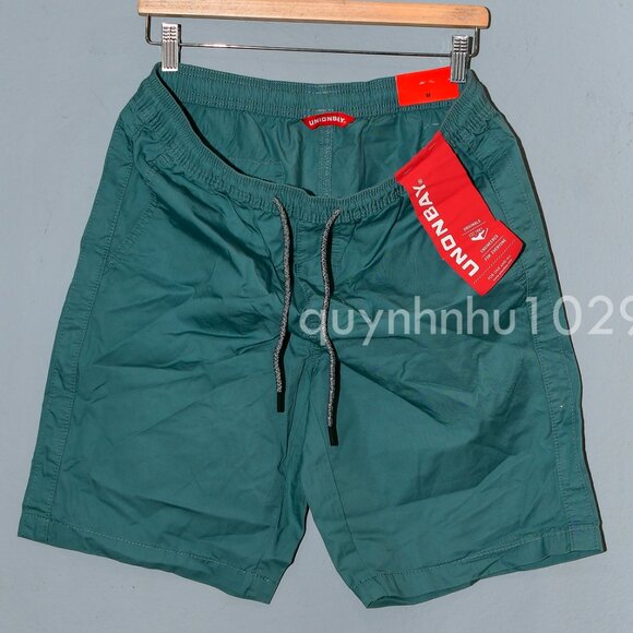 Unionbay Men's Pull On Short in Blue - Picture 4 of 7